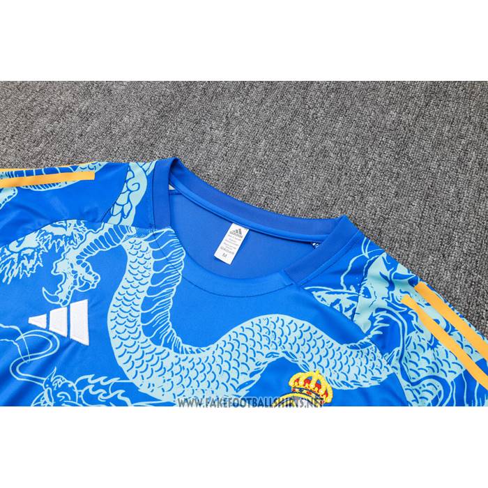 Tracksuit
 Real Madrid Dragon Short Sleeve
 2024-2025 Blue
 - Shorts
